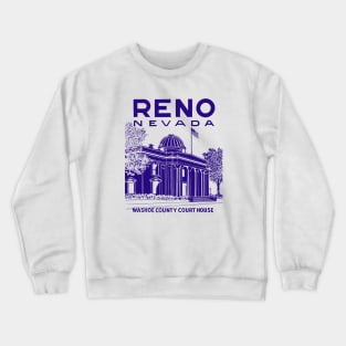 1940's Court House, Reno Nevada Crewneck Sweatshirt